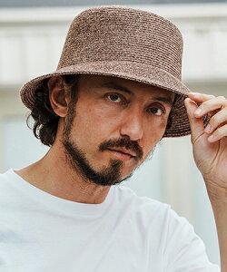 yCAMBIO(JrI)zPolyester Braid Bucket Hat oPbgnbg(OP-251-017)