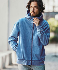 �yfelkod(�t�B���R�b�h)�zKnit Denim High Neck Zip Parka �W�b�v�p�[�J�[(F25A100)