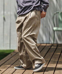 �yCAMBIO(�J���r�I)�z Stretch Corduroy Wide Straight Pants ���C�h�X�g���[�g�p���c(A50125cmb)