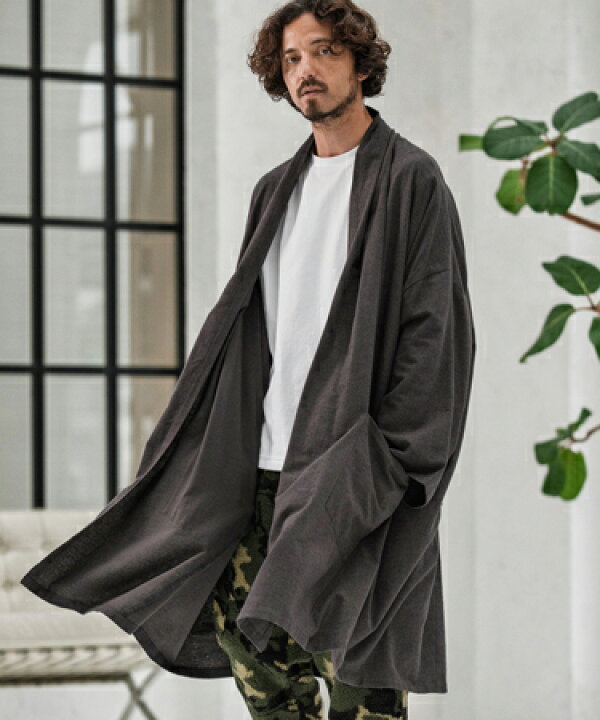 楽天市場】【CAMBIO(カンビオ)】Cotton Rayon Brushed KIMONO Like 