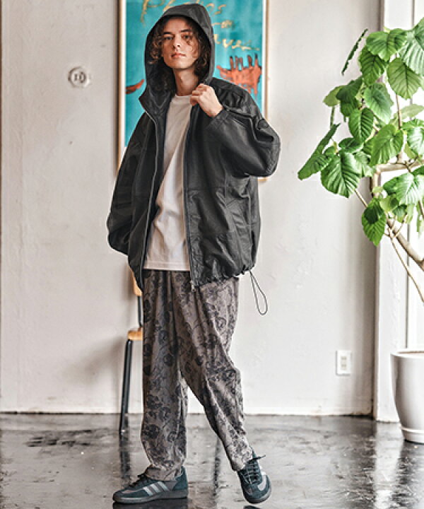 楽天市場】【CAMBIO(カンビオ)】Oversized Re Product Leather Hooded