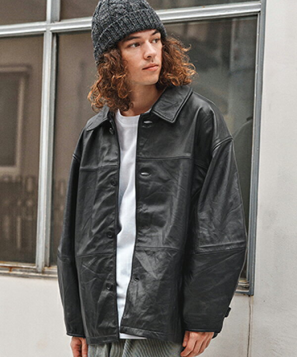 楽天市場】【CAMBIO(カンビオ)】Oversized Re Product Leather 