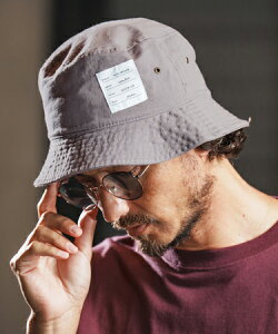 �ywjk reluxe�zcotton twill bucket hat �o�P�b�g�n�b�g(WR25W-34)