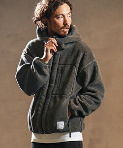�ywjk reluxe�zboa fleece parka �{�A�t���[�X�p�[�J�[(WR25W-07)