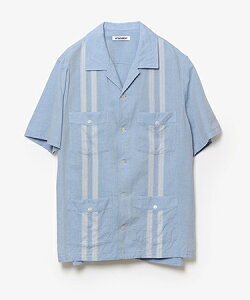 �yATTACHMENT(�A�^�b�`�����g)�zCO-TEN JACQUARD LAWN GUAYABERA SHIRT �I�[�v���J���[�V���c(AS61-030)