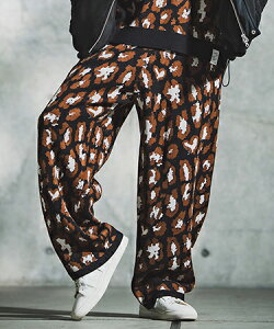 �yGLIMCLAP(�O�����N���b�v)�zIllusionism Leopard Pattern Knitpants �j�b�g�p���c(192-041-gla-cf)