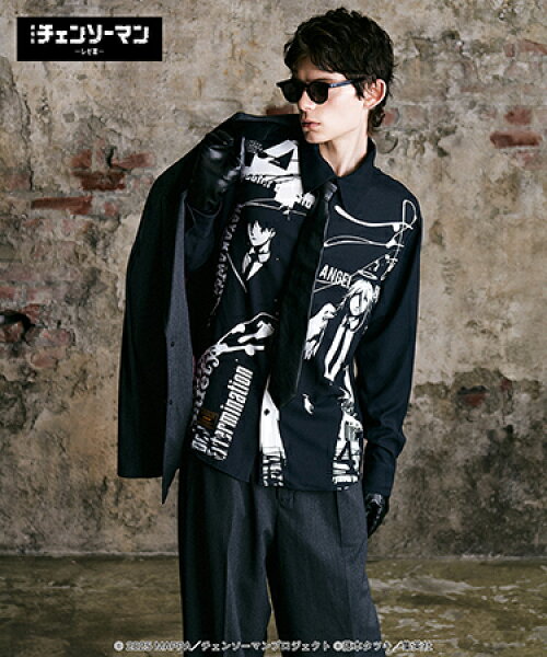 【glamb(グラム)】Aki & Angel Devil Shirt アキアンドエンジェルデビルシャツ(GB0425-CM06)