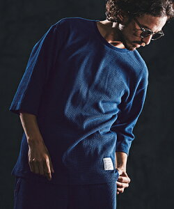 �ywjk reluxe�zindigo waffle SS cut sew �J�b�g�\�[(WR26S-05)