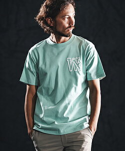 �ywjk reluxe�zinitial print SS tee T�V���c(WR26S-31)