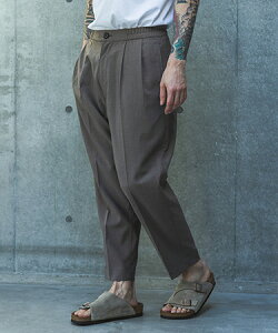 �yMROLIVE(�~�X�^�[�I���[�u)�zQUICK-DRYING TAFFETA -2TACK TAPERED EASY PANTS �e�[�p�[�h�p���c(M261108)