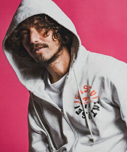 �yseventy seven(�Z�u���e�B�Z�u��)�zlight onz zip up sweat hoodie (old days S) �W�b�v�A�b�v�p�[�J�[(7726S110)