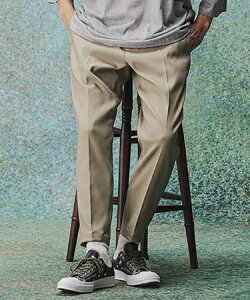 �yTHEOREM(�Z�I����)�zPlain hem Sta-Pre Tapered Pants �V���O���e�[�p�[�h�p���c(TRM-P001A)