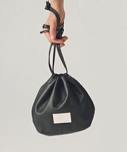 �yADAM PATEK(�A�_���p�e�b�N)�zwater repellent leather drawstring bag �В��o�b�O(AP2619003)