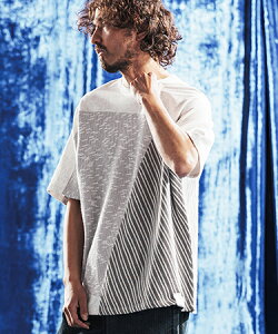 �yANGENEHM(�A���Q�l�[��)�zRandom Panel Jacquard T-shirt T�V���c(AG06-005scg)