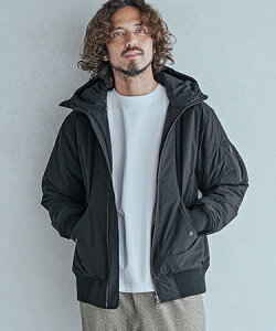 �yMagine(�}�[�W��)�zVertical Stripe Jacquard Thinsulate Padded Hooded Blouson �p�f�b�h�u���]��(MGN-263-007)
