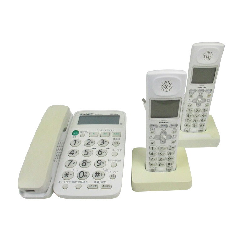 電話機 子機2台 コードレス 留守番電話 送料無料 JD-G30CW シャープ 通販
