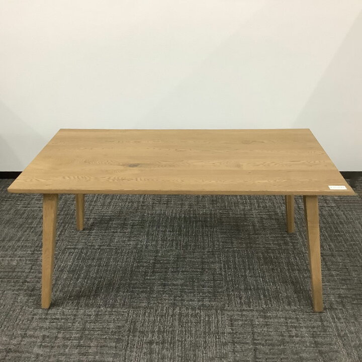 楽天市場】中古 ダイニングテーブル 関家具 天然オーク材 ウッド 