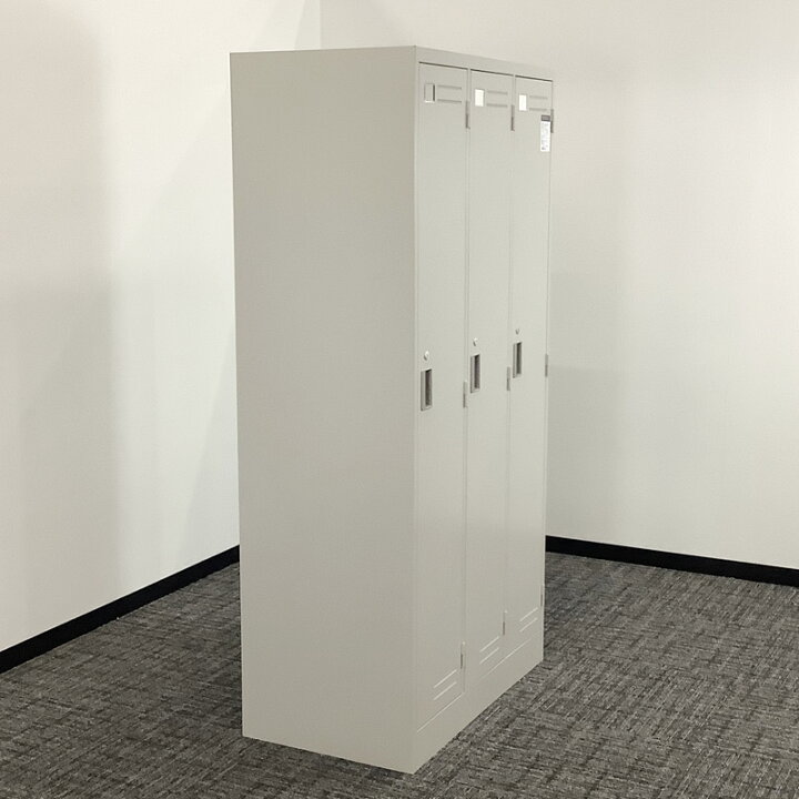 楽天市場】中古 ロッカー 3人用 ウチダ ニューグレー 幅900×奥行515×高 