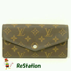 【中古】LOUIS VUITTON モノグラム ポルトフォイユ・サラ 新型 2つ折り長財布 M60531【送料無料】