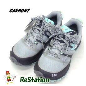 【中古】【送料無料】ガルモント GARMONT 9.81 TRACK GTX WMN 481020/613 トレッキングシューズ 登山 ダークグレー レディース サイズ24