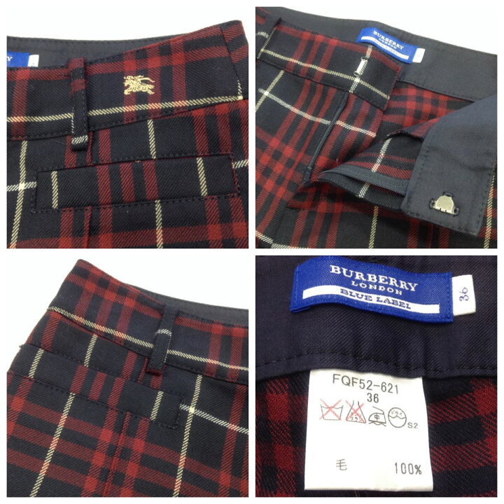 楽天市場】【中古】【送料無料】バーバリーブルーレーベル BURBERRY  