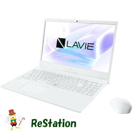 【中古】NEC ノートパソコン LAVIE N15 パールホワイト PC-N1565AAW