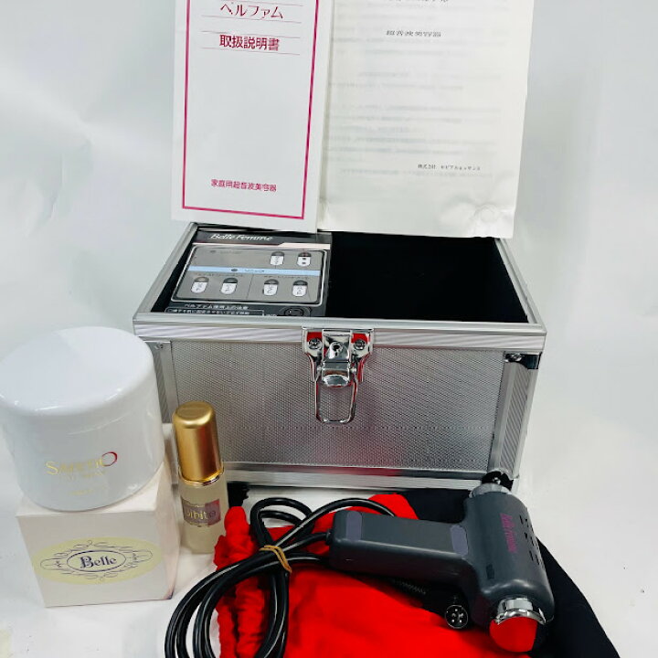 楽天市場】【動作確認済】【中古】ベルファム超音波美顔器セピア 