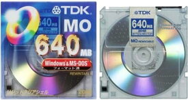 【未使用品】TDK MOディスク 640MB Windowsフォーマット MO-R640DA【送料無料】【メール便でお送りします】代引き不可