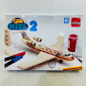 【未使用】GOULA KITS　グーラ　キッツ2　木の飛行機　おもちゃ　ref1966　6歳以上