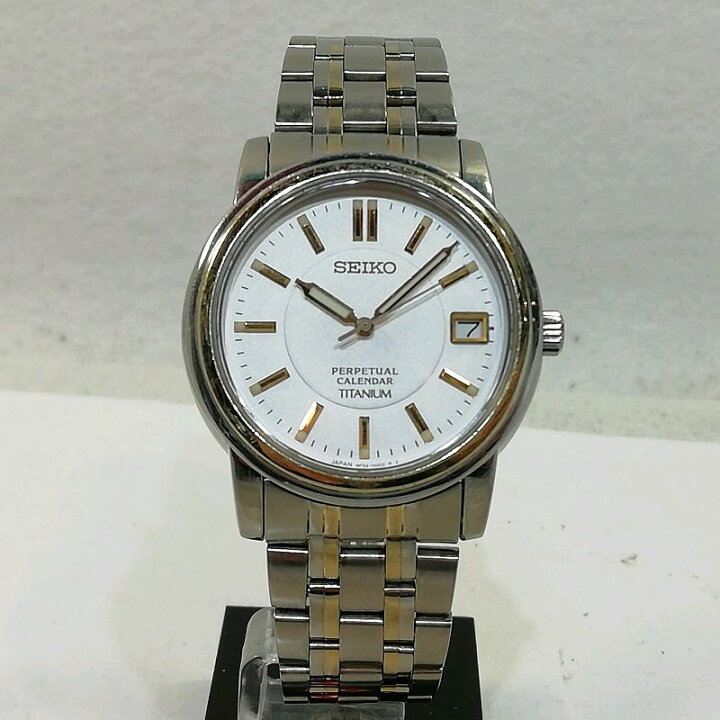 楽天市場】【中古】【送料無料】SEIKO 8F32-00A0 メンズ クォーツ 