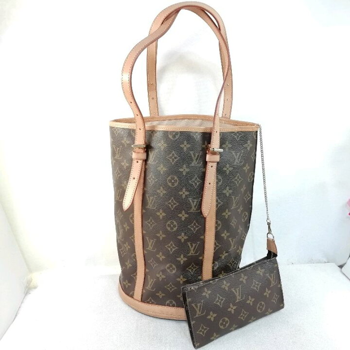 楽天市場】【中古】LOUIS VUITTON モノグラム バケットGM バケツ型 