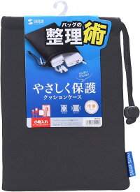 【未使用品】サンワサプライ マルチクッションケース 巾着タイプ ブラック IN-C1K【送料無料】【メール便でお送りします】代引き不可