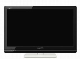 【動作確認済】【中古】本体・リモコンのみ シャープ 24型 液晶テレビ AQUOS LC-24K7-W ホワイト系 2012年製