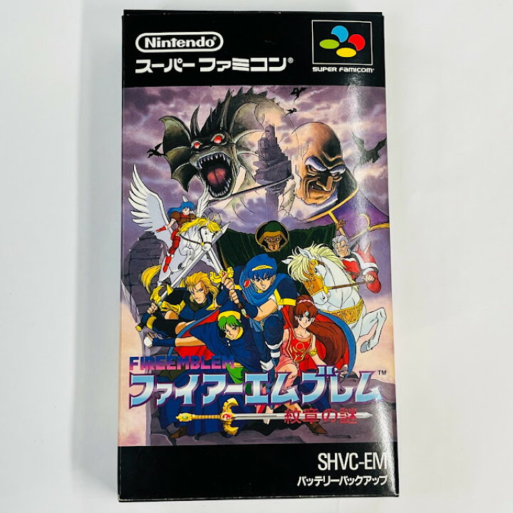 楽天市場】箱説明書付き美品 ファイアーエムブレム 紋章の謎 
