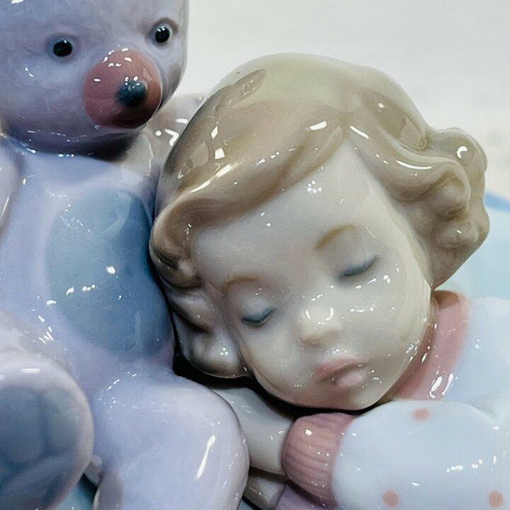 楽天市場】【中古】リヤドロ Lladro おやすみくまちゃん6790【送料無料  