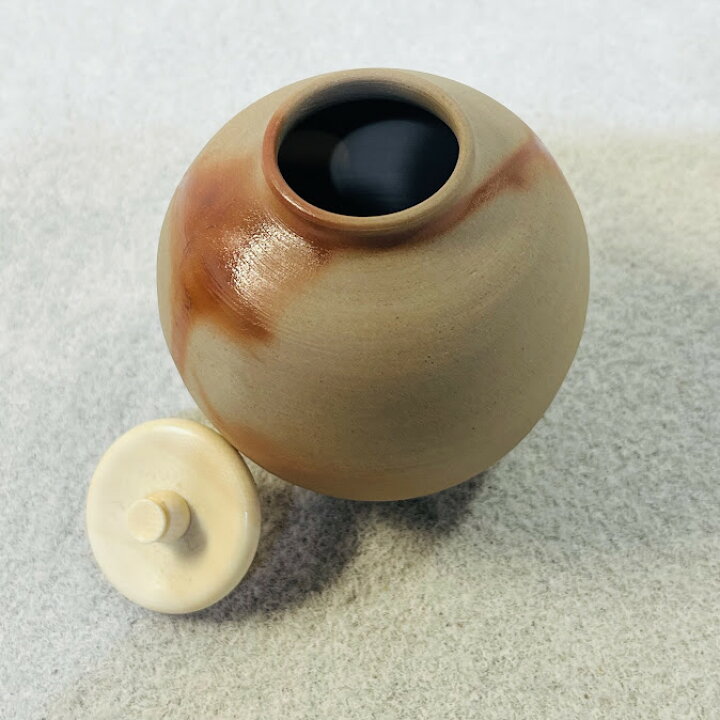 楽天市場】【中古】茶道具 文琳茶入 備前焼 木村陶峰作 牙蓋・仕覆・共 