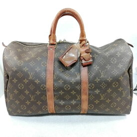 【中古】LOUIS VUITTON M41428 キーポル45 モノグラム ボストンバッグ