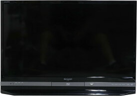 【動作確認済】【中古】本体・リモコンのみ シャープ 32V型 液晶テレビ BDドライブ・ 500GB HDD内蔵 ブラック LC-32DR9-B 2013年製