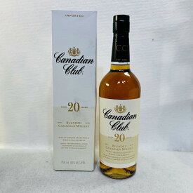 【未成年の飲酒は法律で禁じられています】CANADIAN CLUB(カナディアンクラブ) カナディアンウイスキー カナディアン クラブ 20年 [ ウイスキー カナダ 750ml ]