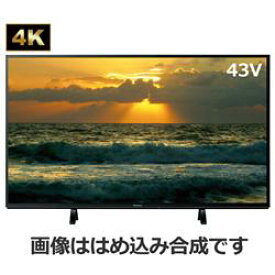 【動作確認済】【中古】パナソニック 43V型 液晶テレビ ビエラ TH-43FX600 4K 2018年モデル