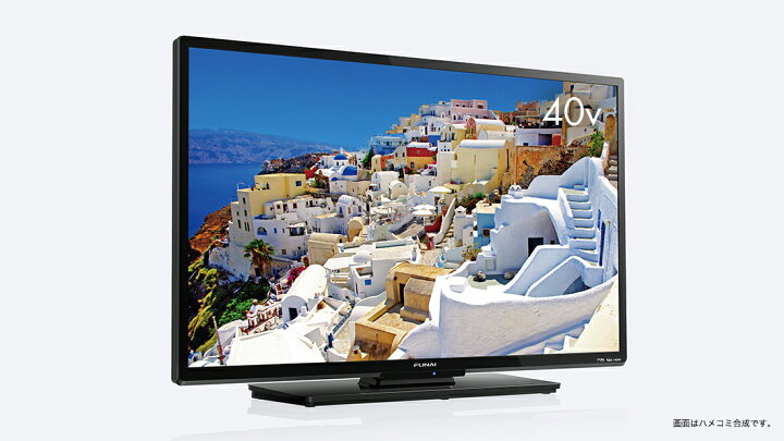 楽天市場】【動作確認済】【中古】本体・リモコンのみ フナイ 40V型 