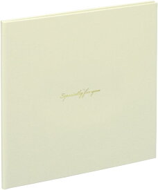 【未使用品】ナカバヤシ 写真台紙 スクエア 2L版 2面 ホワイト VM2L-301-W