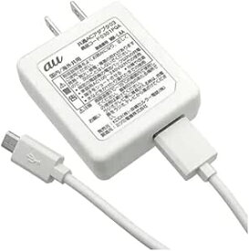【未使用】au純正品 共通ACアダプタ- 03 シロ●メール便●代引き不可