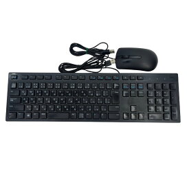 【中古】DELL　デル　有線日本語キーボード　オプティカルマウス　セット　KB216+MS116bkjp