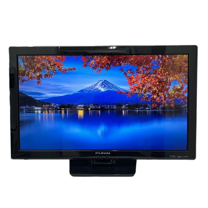 楽天市場】【動作確認済】【中古】本体・リモコンのみ フナイ 24型 