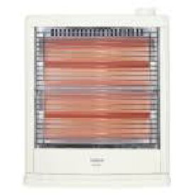 【動作確認済】【中古】本体のみ ヤマゼン 電気ストーブ 800W DS-D087-W ホワイト系 2018年製