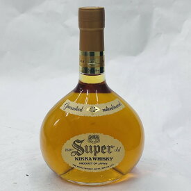 【未成年の飲酒は法律で禁じられています】スーパー ニッカ オールド 750ml 43％ ジャパニーズ ウィスキー 現状品