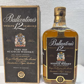 【未成年の飲酒は法律で禁じられています】バランタイン ベリーオールド　12年 750ml並行輸入品(オールドボトル)