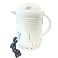 【動作確認済】【中古】本体のみ 象印 電気ポット 1.0L CH-CE10-WG 広口容器　保温機能付き　転倒湯漏れ…