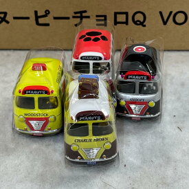 【中古】スヌーピーチョロQ ピーナッツコレクション ver.3　4台セット　缶ケース入り
